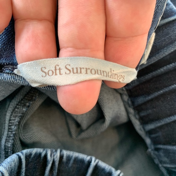 Indigo Wash “Metro” Slimming Pull-On Jeans • Tall { Soft Surroundings } - Picture 7 of 11